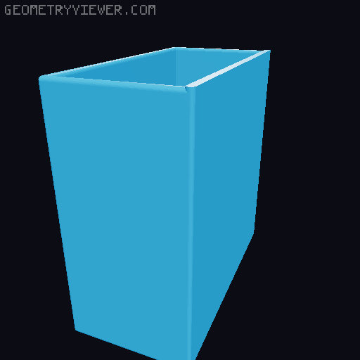 IKEA Helmer Drawer dividers 3D model thumbnail