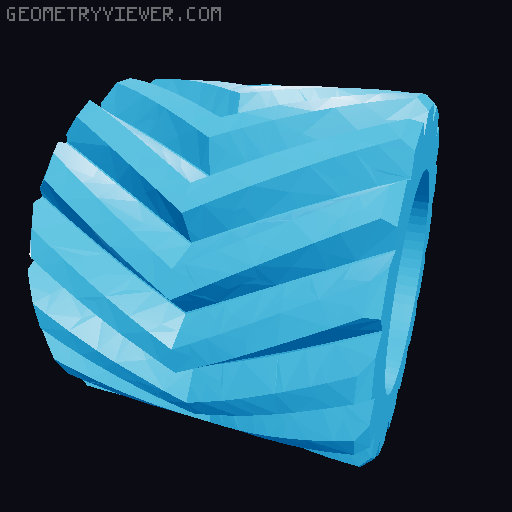 Yeethammer Flip Up Sight 3D model thumbnail