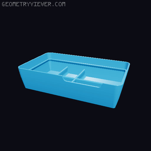 minimalistic.tray 3D model thumbnail