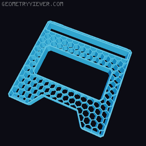 Stackable Shoe Rack dual color + printable board 3D model thumbnail