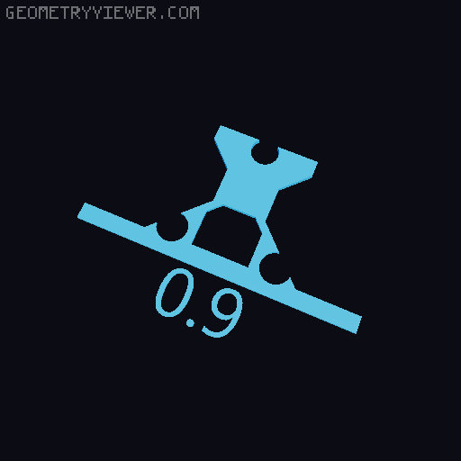 Ender 3 V3 KE Gantry Shims labeled 3D model thumbnail