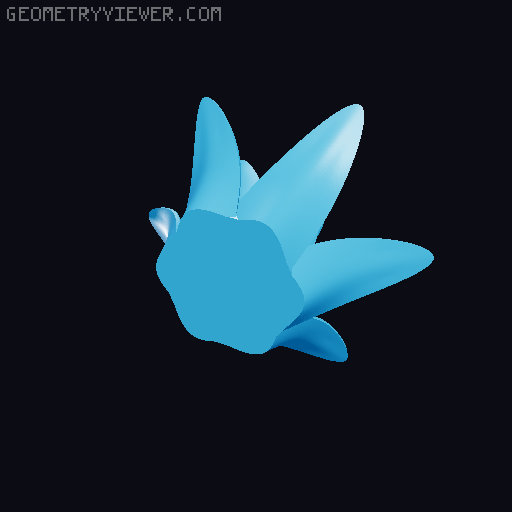 Easter Egg - with tea light 3D model thumbnail