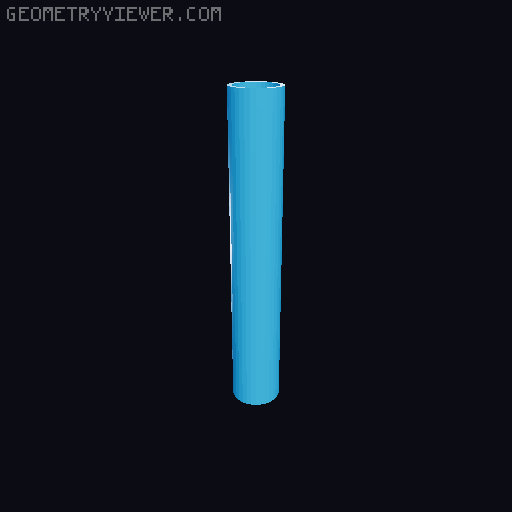 gandalf the white staff 3D model thumbnail