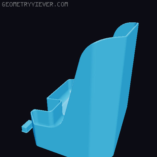 Creality Hi Waste Bin 3D model thumbnail