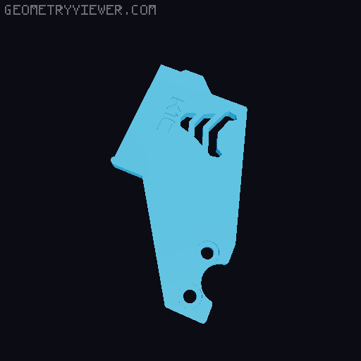 PROWIPER for Creality K1 Series 3D model thumbnail