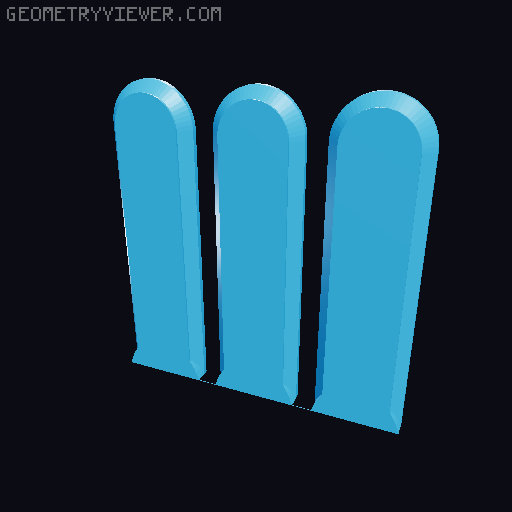 MultiConnect Slot Dies 3D model thumbnail
