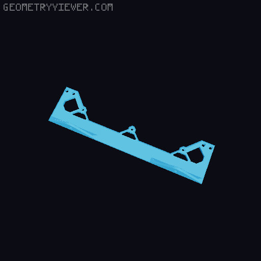 GEN2 - Large Drawer - RatRig4 adaptor 3D model thumbnail