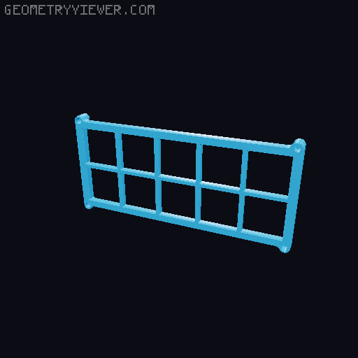 Gridfinity Desktop Baseplates 3D model thumbnail