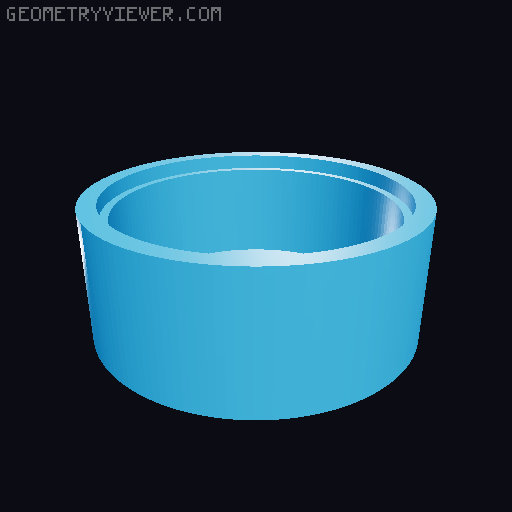 Led Diffuser for Rosebud 3D model thumbnail
