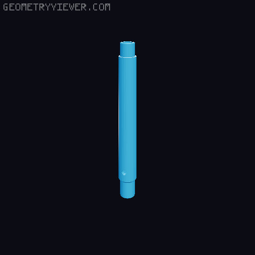 The Recorder Flute 3D model thumbnail