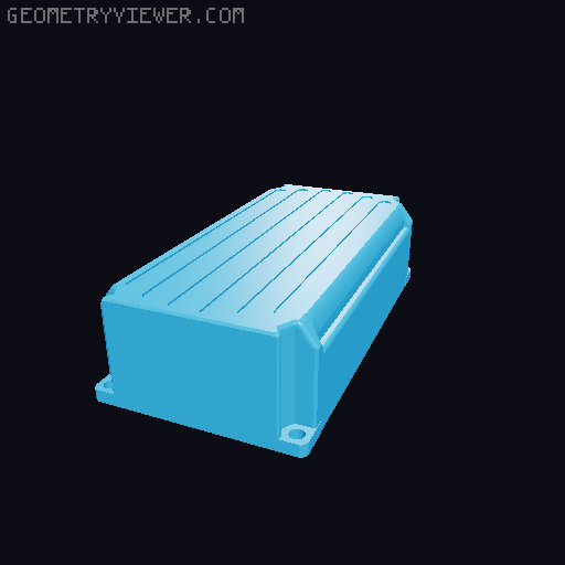 RAK19007/RAK5005 case for Meshtastic 3D model thumbnail