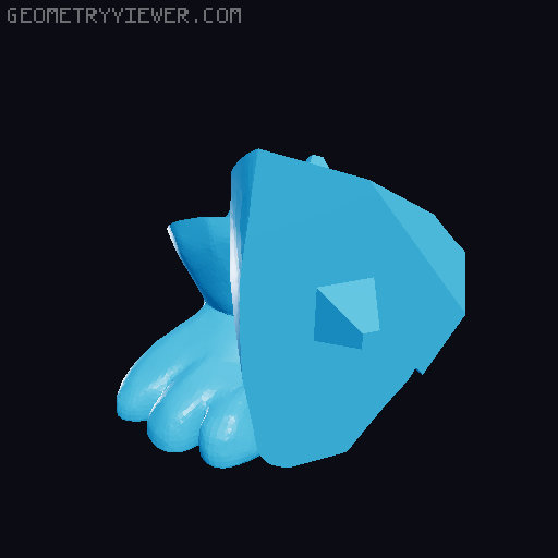 Toothless 3D model thumbnail