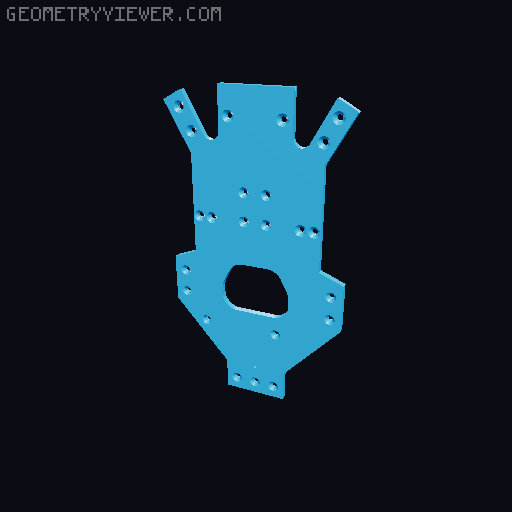 OpenRC GoKart 3D model thumbnail