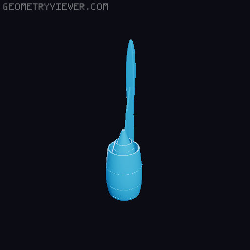 Airbus A380 - 1:200 3D model thumbnail