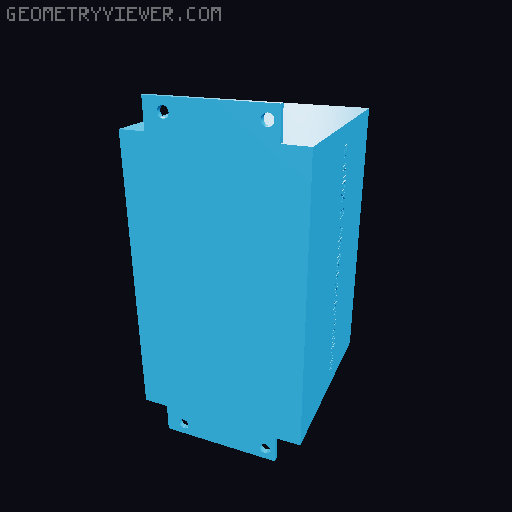 EarthX Battery Model 3D model thumbnail
