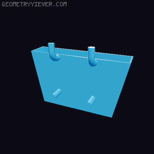 Pegboard Stuff 3D model thumbnail