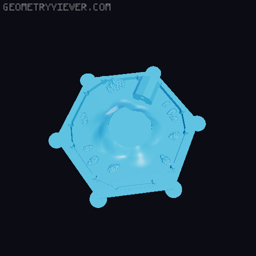 3D Catan 3D model thumbnail