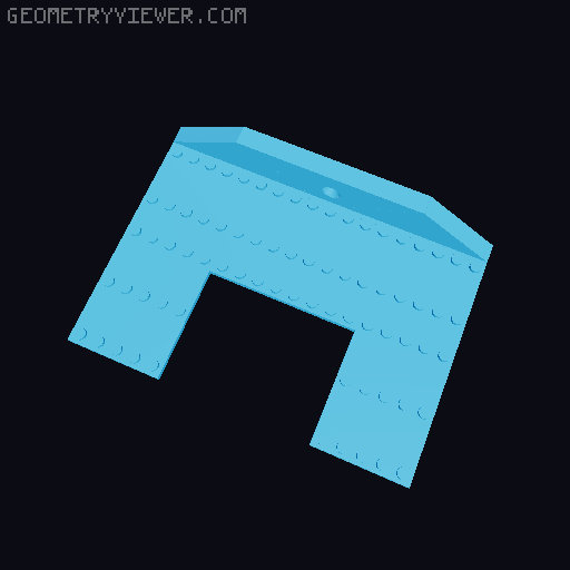 Wall Mounts for LEGO Sets 3D model thumbnail