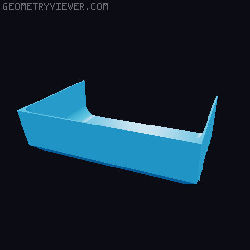 Modular Drawer Organizer Remix 3D model thumbnail