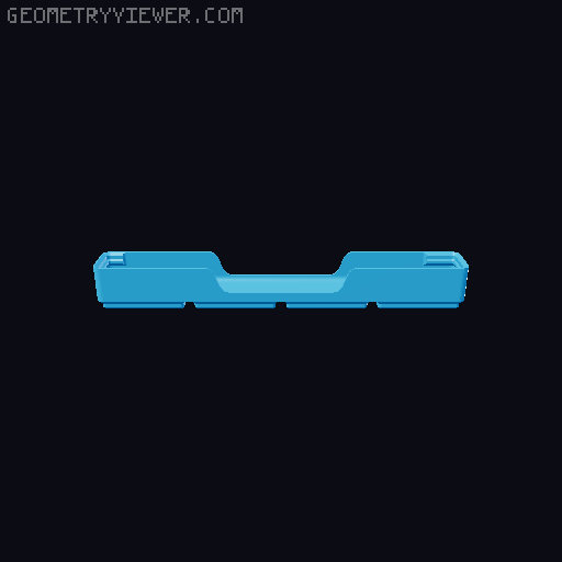 Gridfinity wall cutout collection 3D model thumbnail