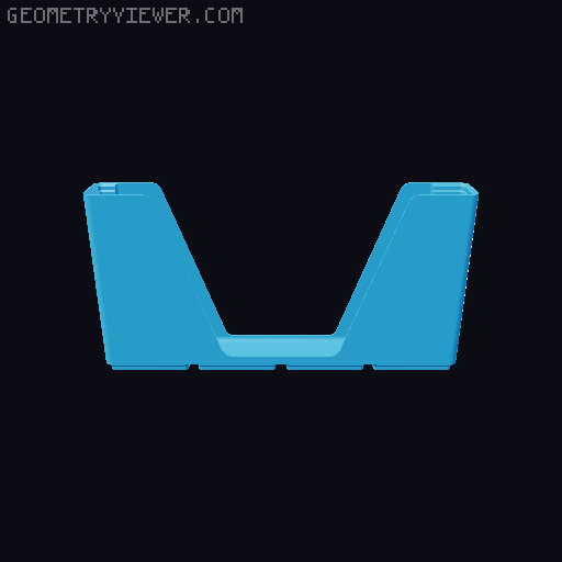 Gridfinity wall cutout collection 3D model thumbnail