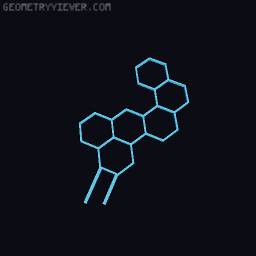 Multiple Plant Support / Plant Trellis / Hexagon / Honeycomb V2 3D model thumbnail