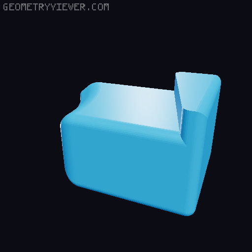 Protean-K Blaster - Remixed from Protean by Flygonial 3D model thumbnail