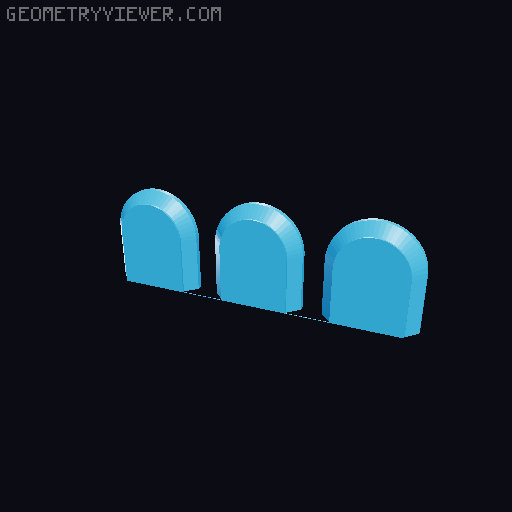 MultiConnect Slot Dies 3D model thumbnail
