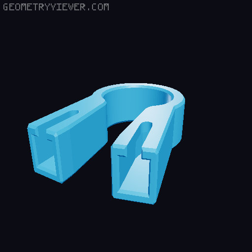 Chopstick Hacker! For ease of eating delicious food 3D model thumbnail