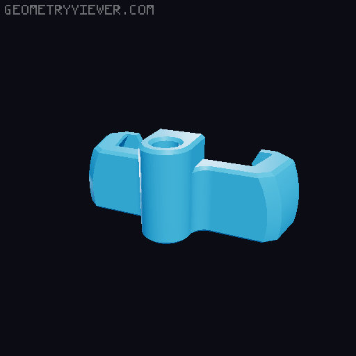 PlayStation 5 controller mini wheel 3D model thumbnail