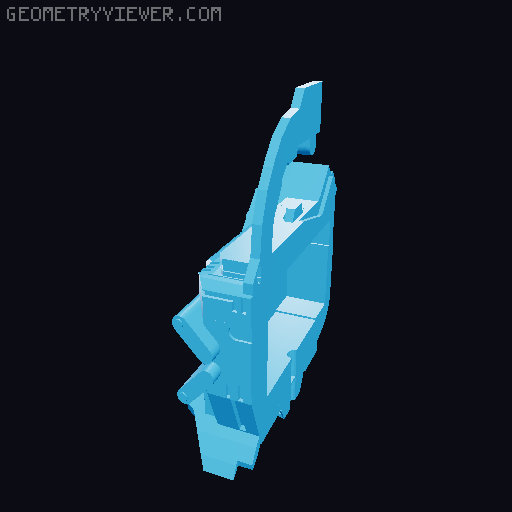 synduality ogre/ pascal cradle mk2 3D model thumbnail