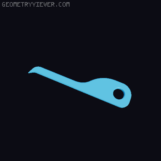 Lightning dirt remover 3D model thumbnail