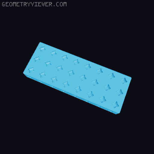 PrintABlok.....longer, wider, diagonaler 3D model thumbnail