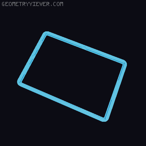 Photo Frame 3D model thumbnail