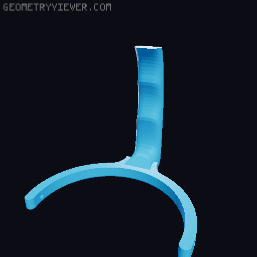 Gyroscopic can holder with handle 3D model thumbnail