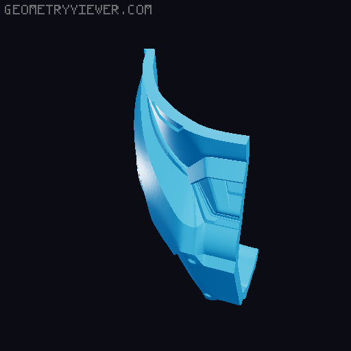 Halo Infinite Master Chief Helmet 3D model thumbnail