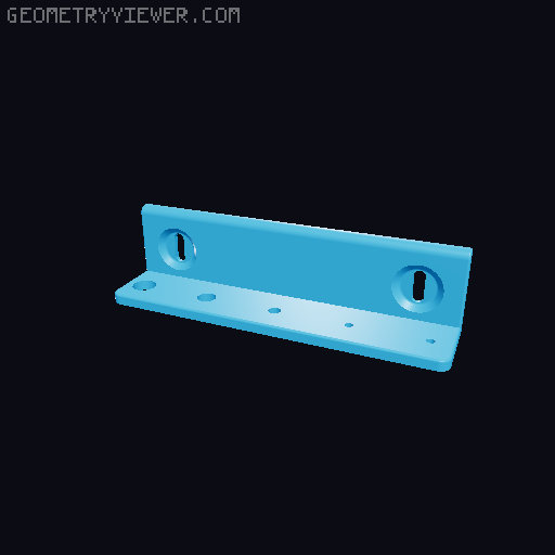 Skadis Screwdriver holder 3D model thumbnail