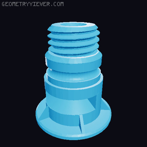Gardena Sprinkler - Gartenbewässerung Spray System 3D model thumbnail