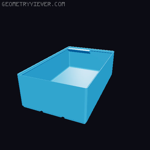 Gridfinity cups height 9 (67mm) collection 3D model thumbnail