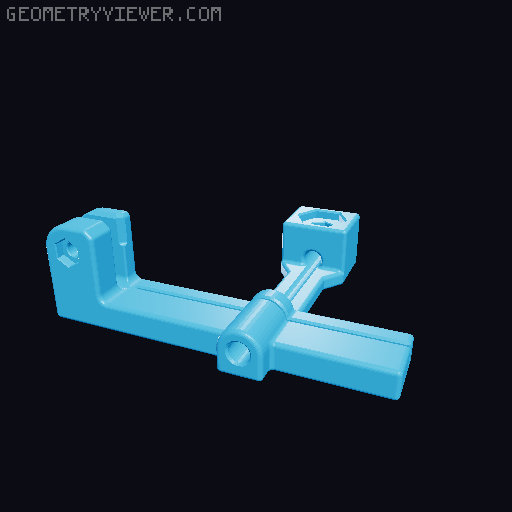 Cantilever PTFE Tubing Cutter  3D model thumbnail