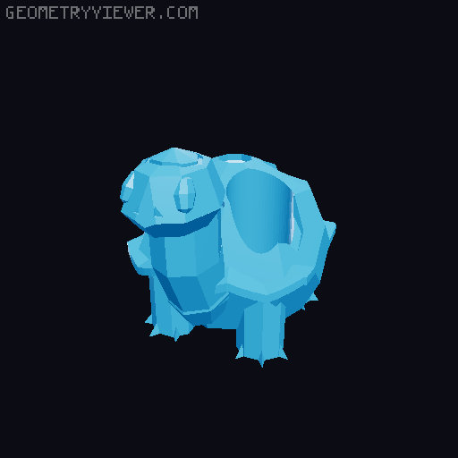 Pokemon Tube Holders V2 - Gridfinity 3D model thumbnail