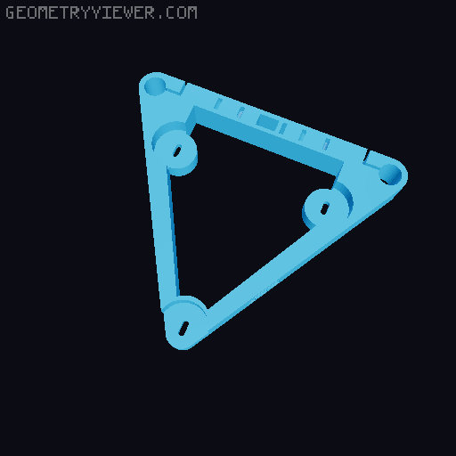 Z drag/cable chain for Rook 2020 MK2 3D model thumbnail