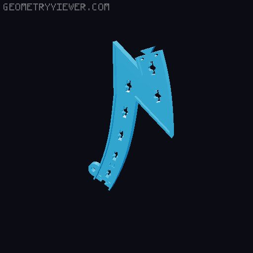 Singing Santa For Seeds 3D model thumbnail
