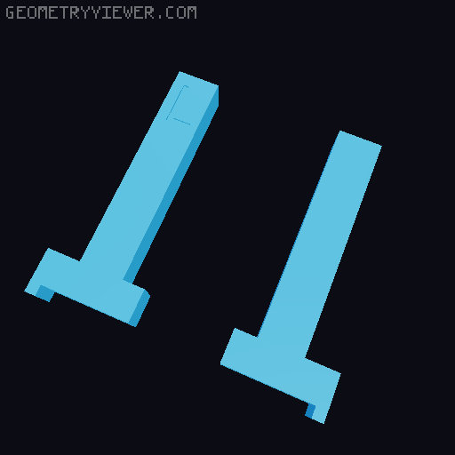 Elegoo Neptune 4 Pro Gantry Level 3D model thumbnail