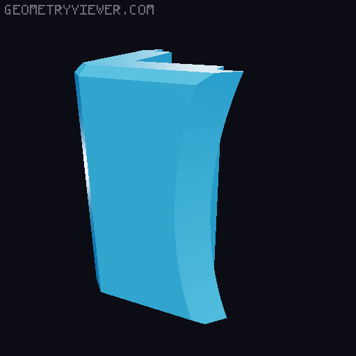 Companion cube MTG deck box 3D model thumbnail