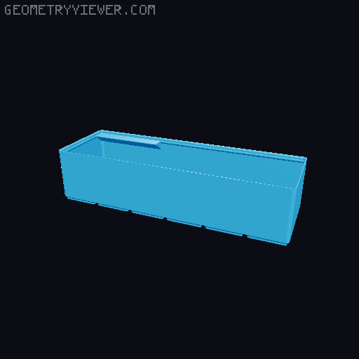 Gridfinity cups height 8 (60mm) collection 3D model thumbnail