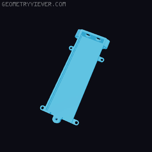 Fully 3D Printable Push Latch Mechanism [WIP] 3D model thumbnail