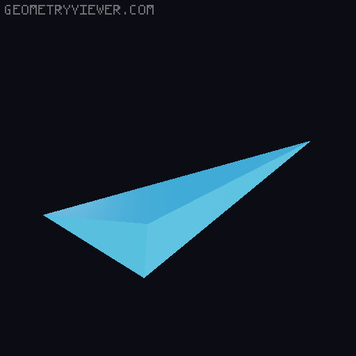 Geometric Unicorn wall art (only for Princess) 3D model thumbnail