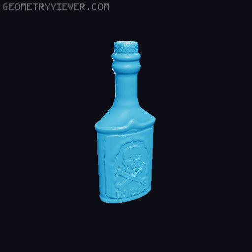 Wednesday Addams Bust 3D model thumbnail