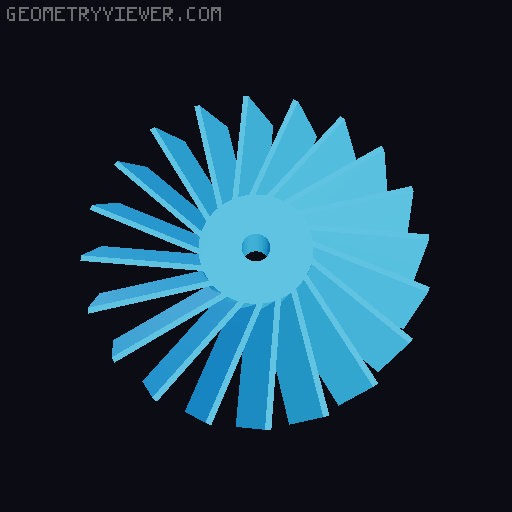 Jet Engine (Perfect Gift For A GF, or Wife) (This Blew up do not actually make it) 3D model thumbnail